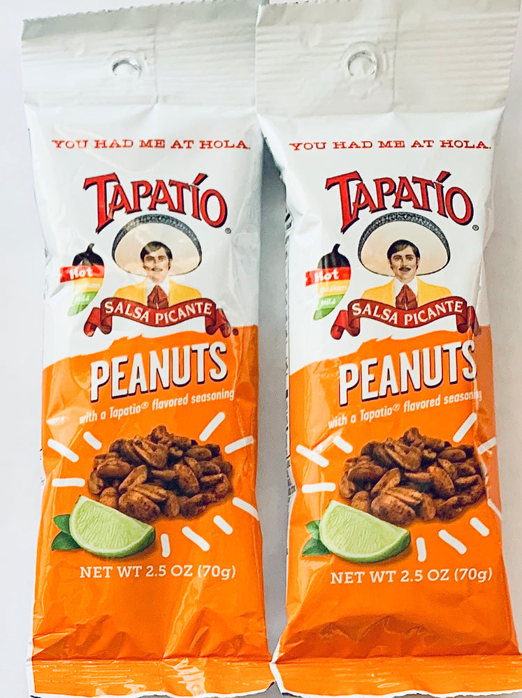 
                  
                    2.5 oz Tapatio Peanuts - Tapatio Nuts
                  
                